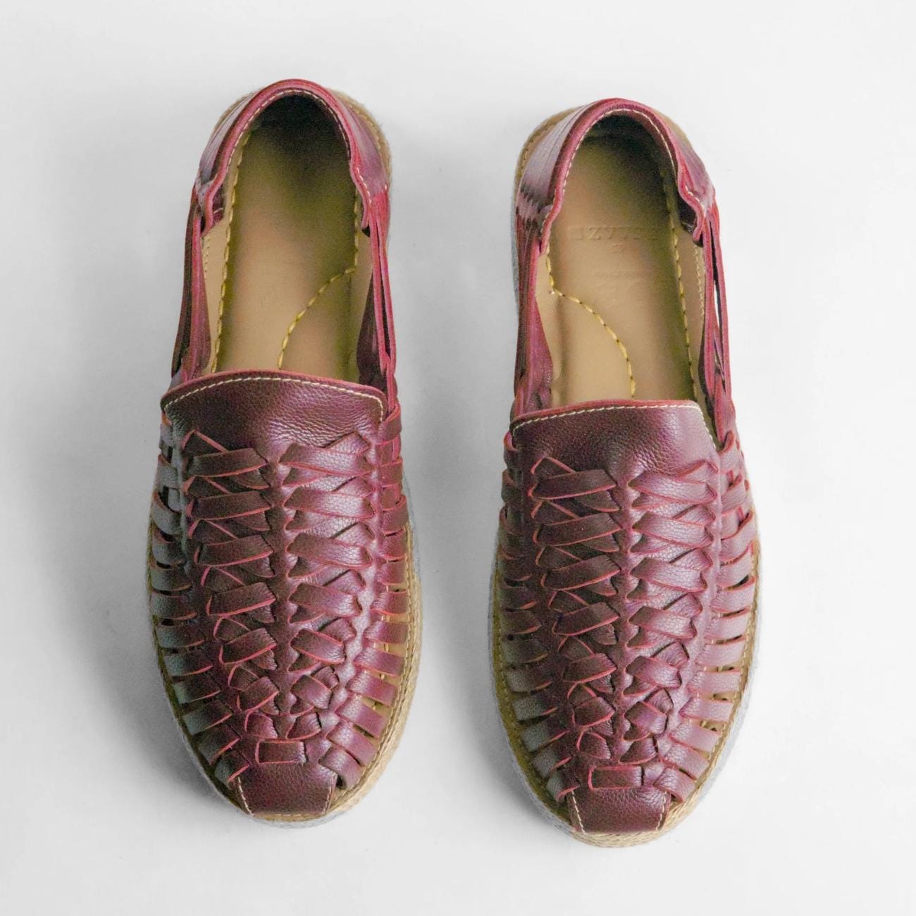 Handmade Leather Huarache Sandals: Mexican Fisherman Style