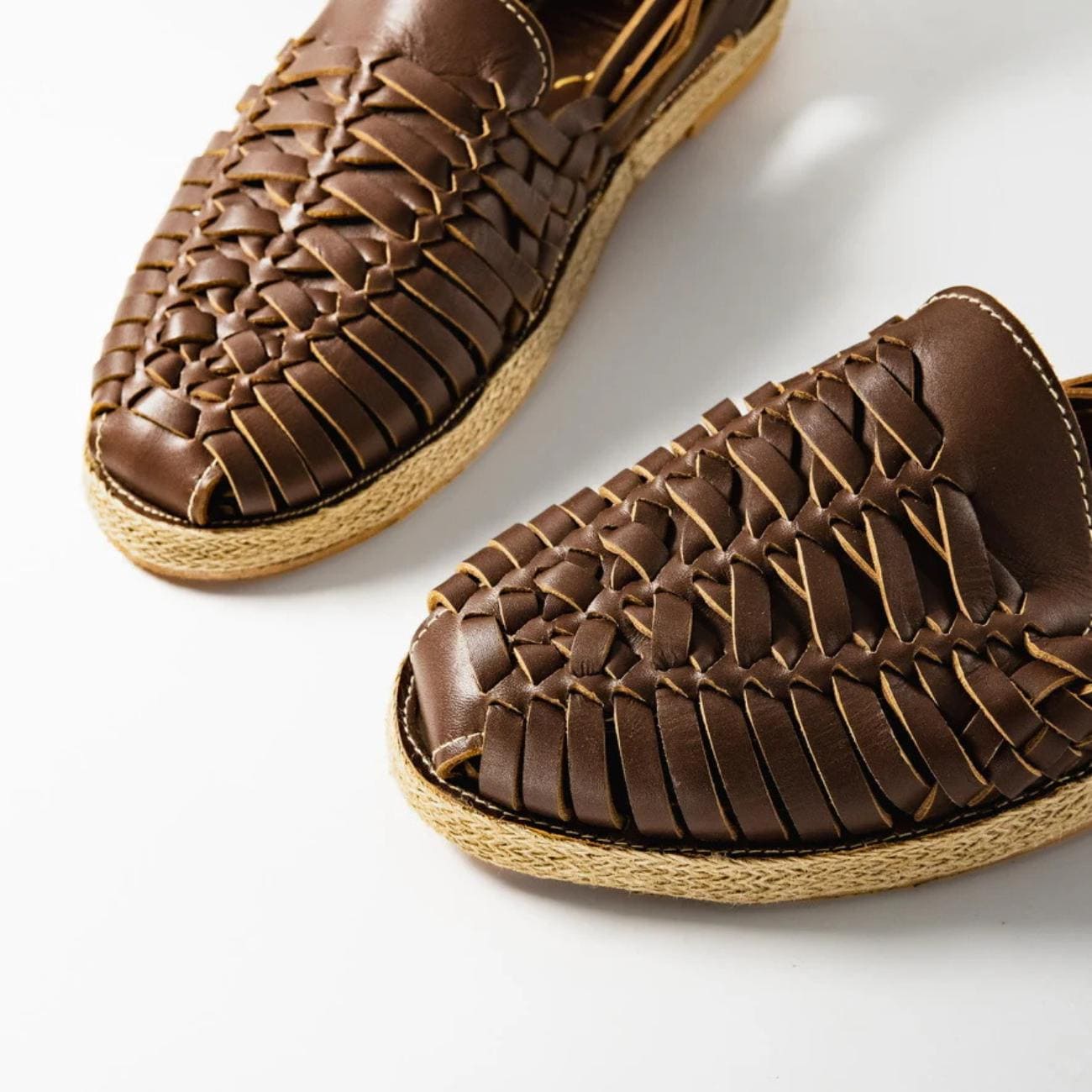 Handmade Leather Huarache Sandals: Mexican Fisherman Style