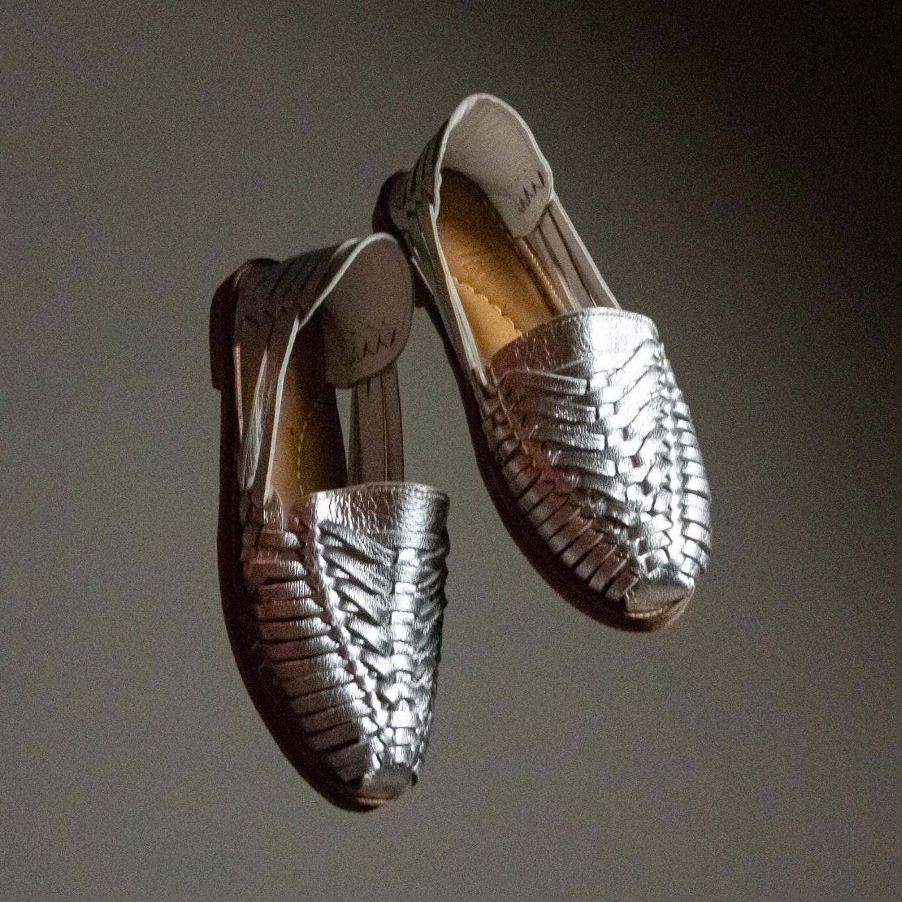 Handmade Leather Huarache Sandals: Mexican Woven Comfort Shoes