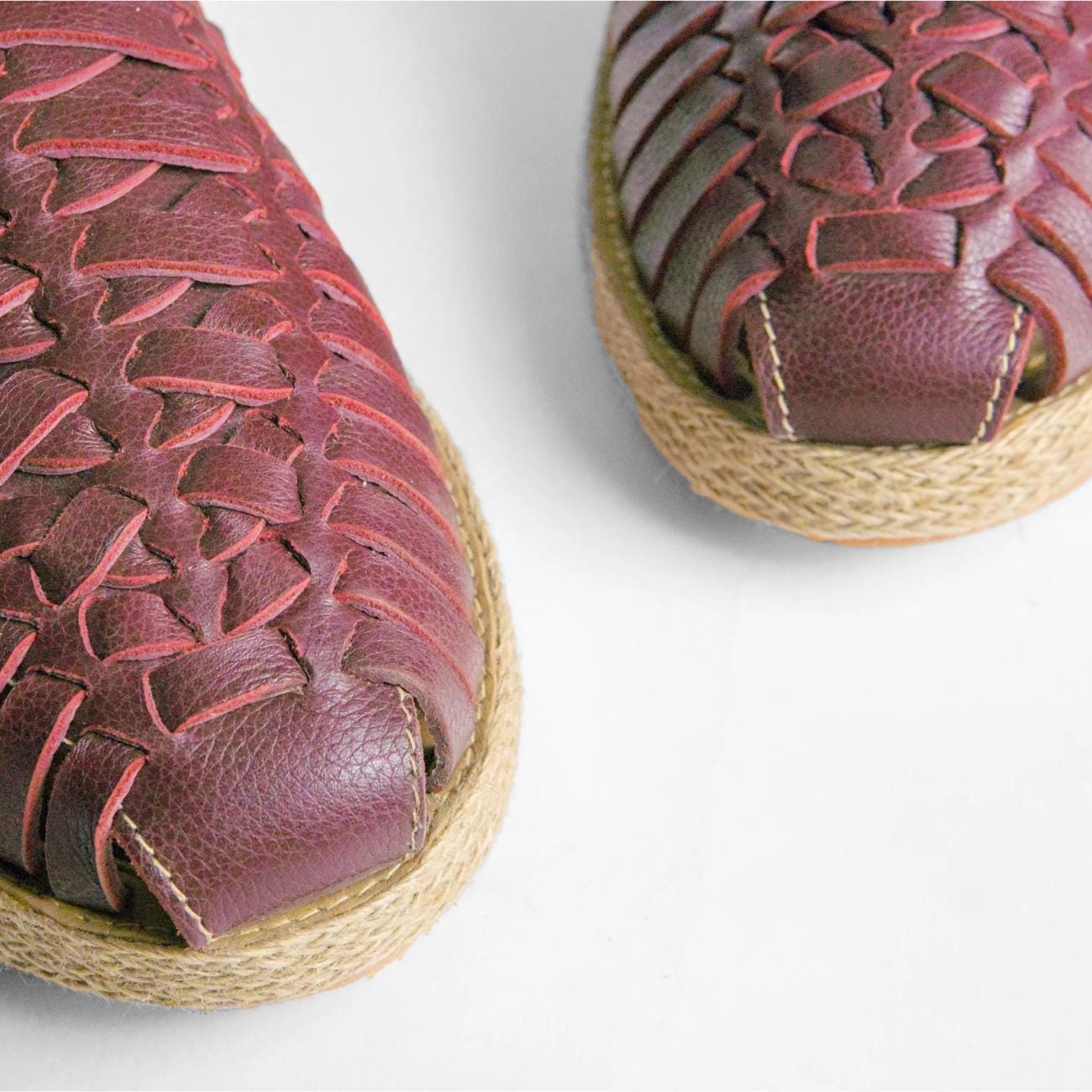 Handmade Leather Huarache Sandals: Mexican Fisherman Style