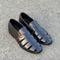 Men's Handmade Leather Fisherman Sandals: Cushioned Arch Support Geniune Leather Chappal