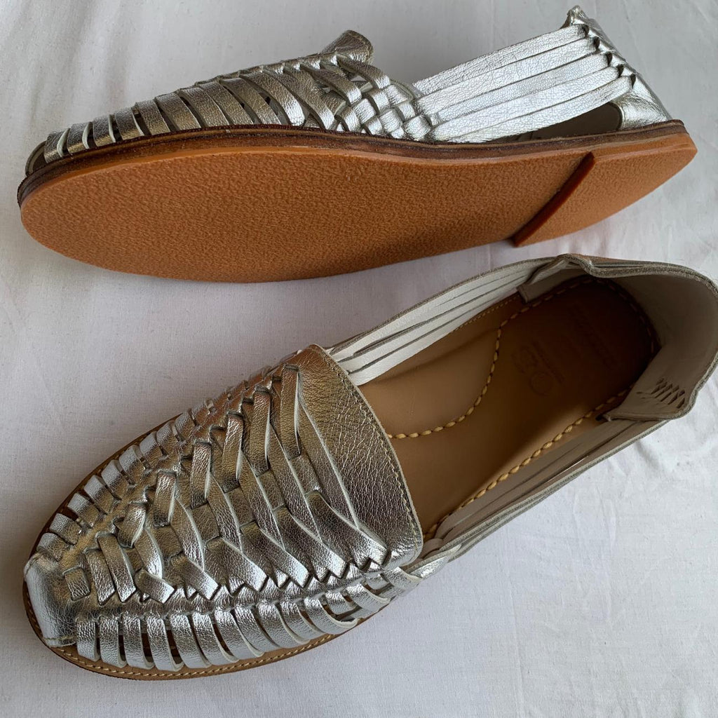 Handmade Leather Huarache Sandals: Mexican Vintage Style
