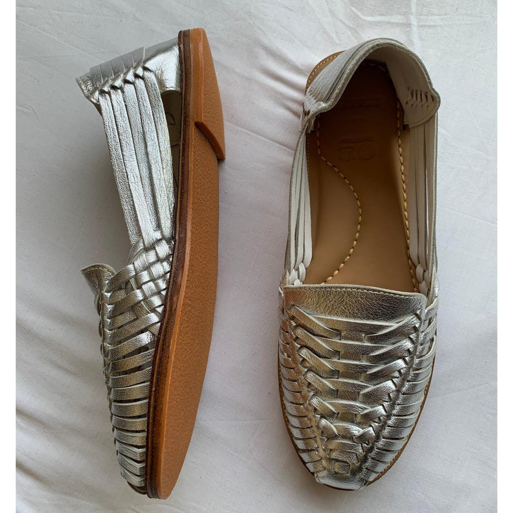 Handmade Leather Huarache Sandals: Mexican Vintage Style