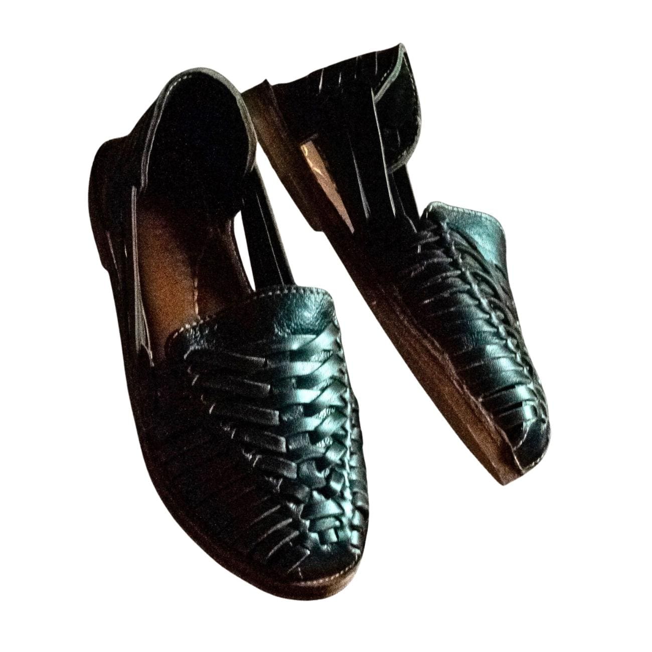 Handmade Leather Huarache Sandals: Mexican Vintage Style