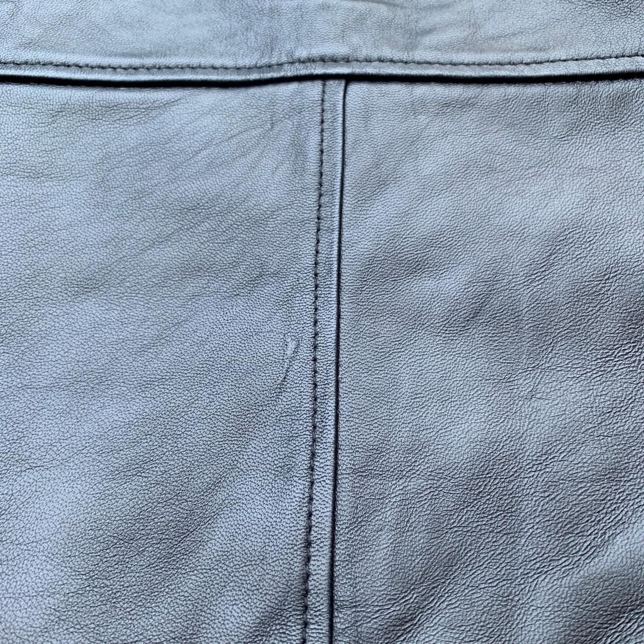 Men's Handmade Lambskin Leather Harrington Jacket: 90s Vintage Style