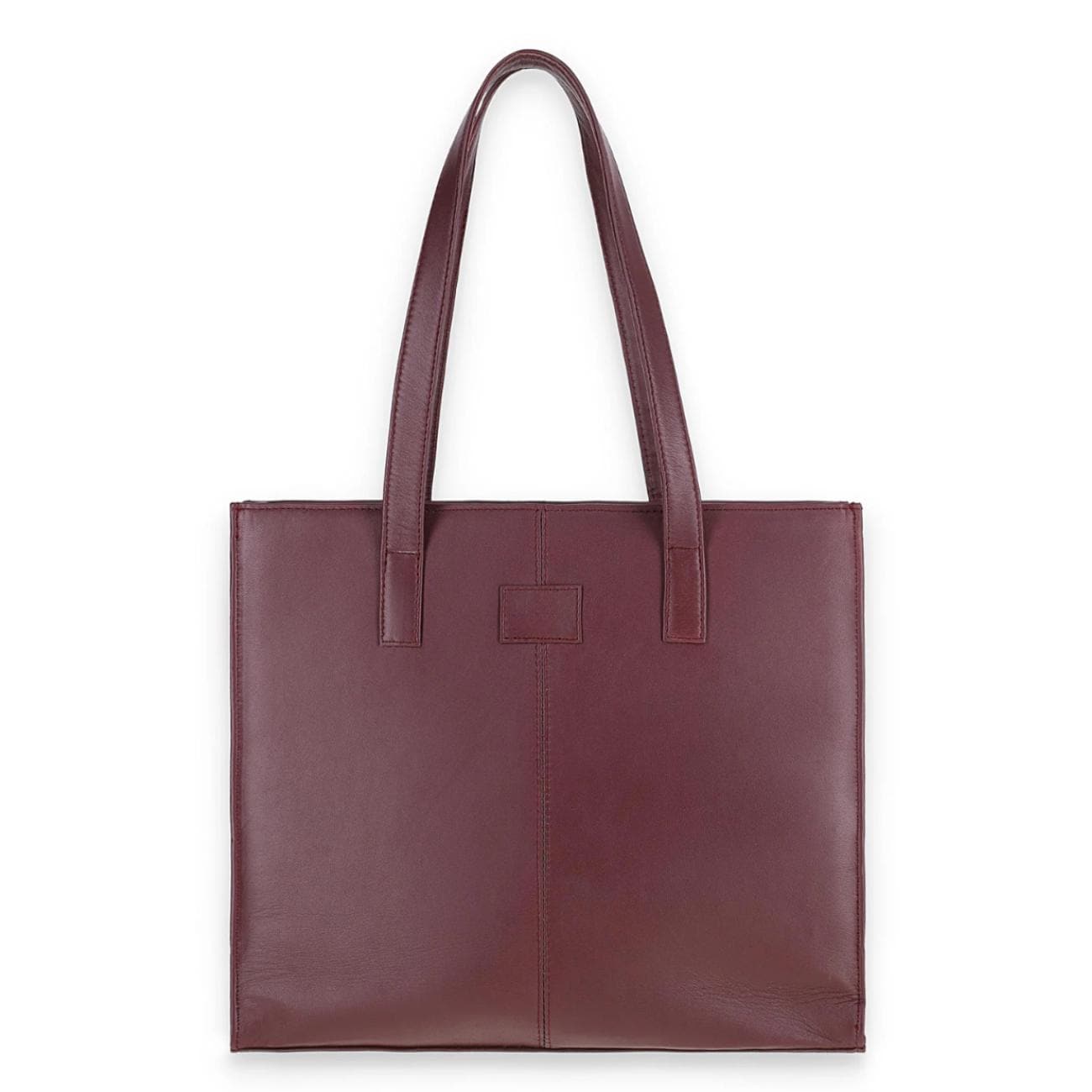 Handmade Leather Tote Bag: Tan Brown Zipper Handbag, Shoulder Bag for Everyday Carry