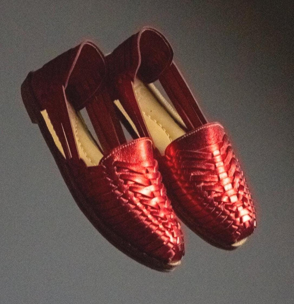 Handmade Leather Huarache Sandals: Mexican Vintage Style