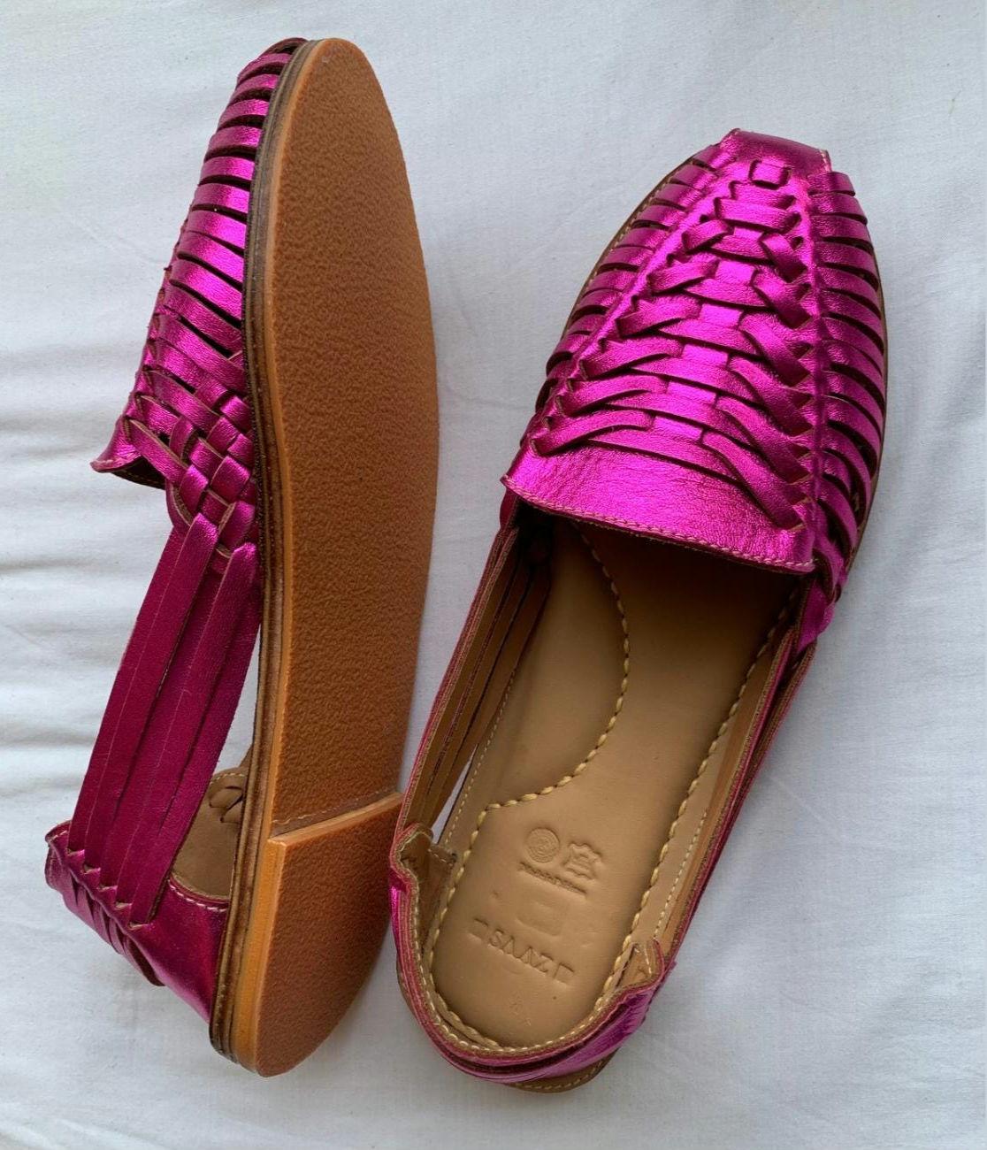 Handmade Leather Huarache Sandals: Mexican Vintage Style